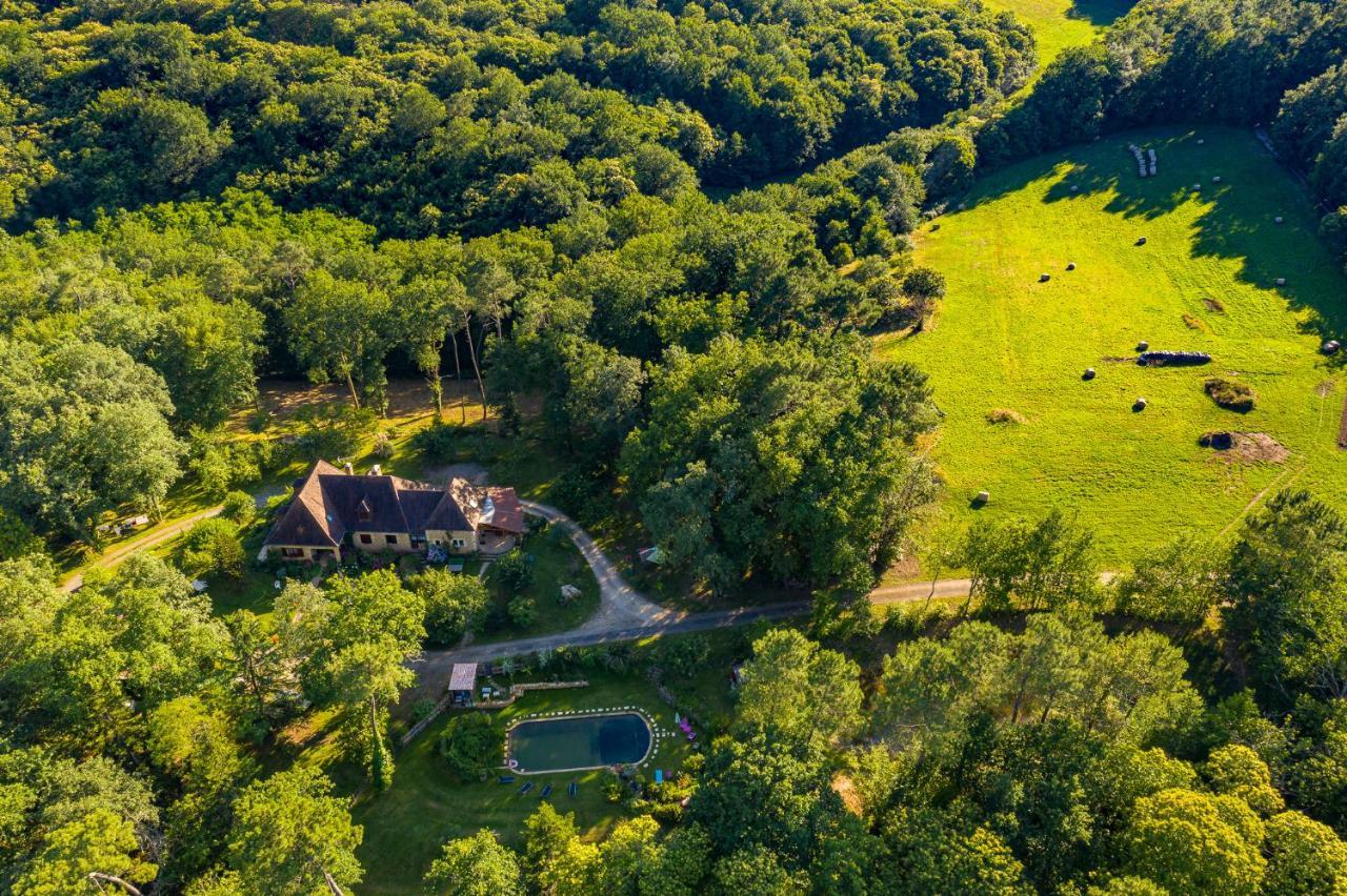 Maison De Charme, Piscine Naturelle Dordogne Perigord Prats-du-Perigord Exterior photo