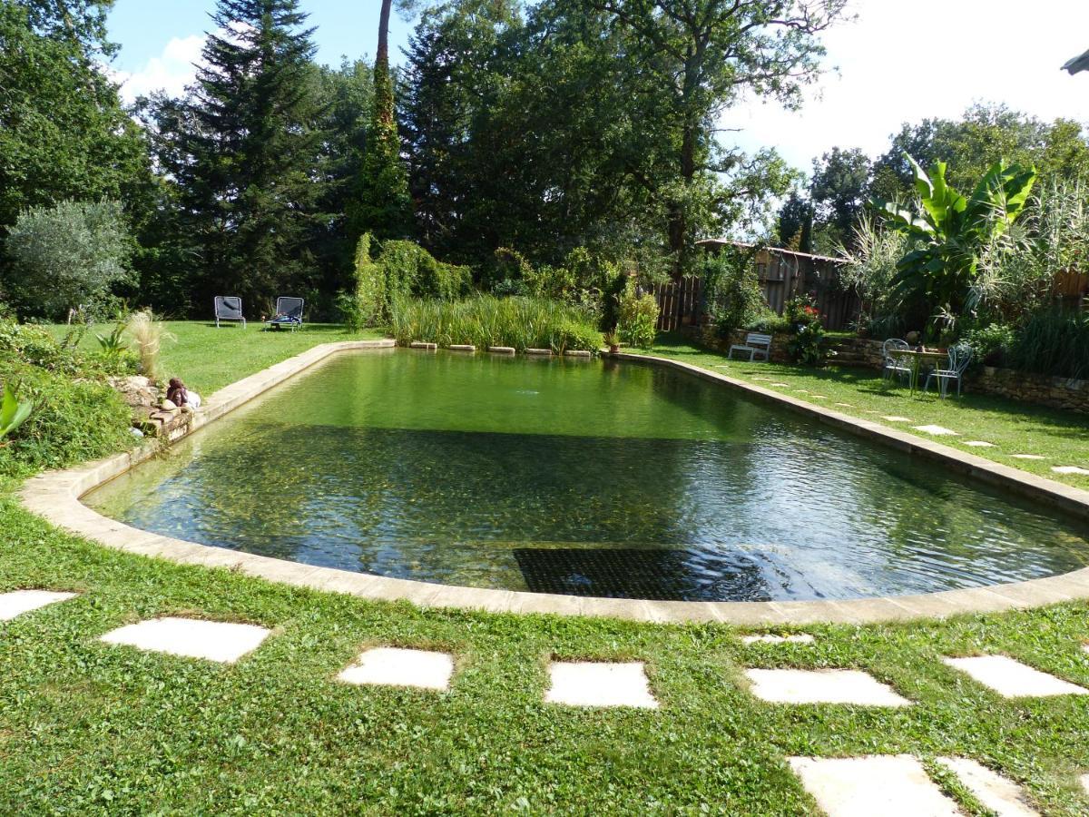 Maison De Charme, Piscine Naturelle Dordogne Perigord Prats-du-Perigord Exterior photo