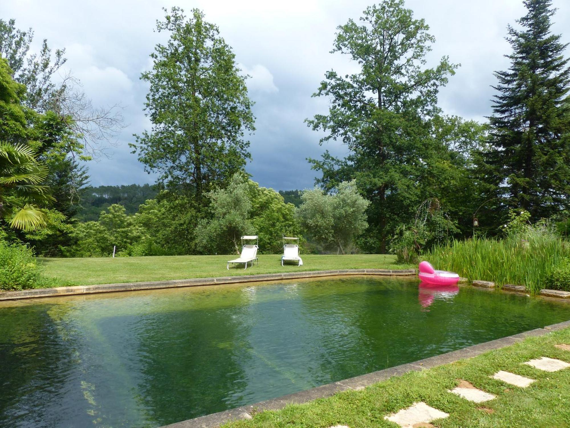 Maison De Charme, Piscine Naturelle Dordogne Perigord Prats-du-Perigord Exterior photo